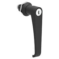 111120100 L-HANDLE CAM LOCK PNL MNT ZAMAK