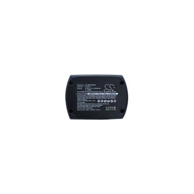 WX-SFUH-0-BSZ9.6 AIR COOLED BATTERY Replacement for Metabo BSZ9.6 Ai