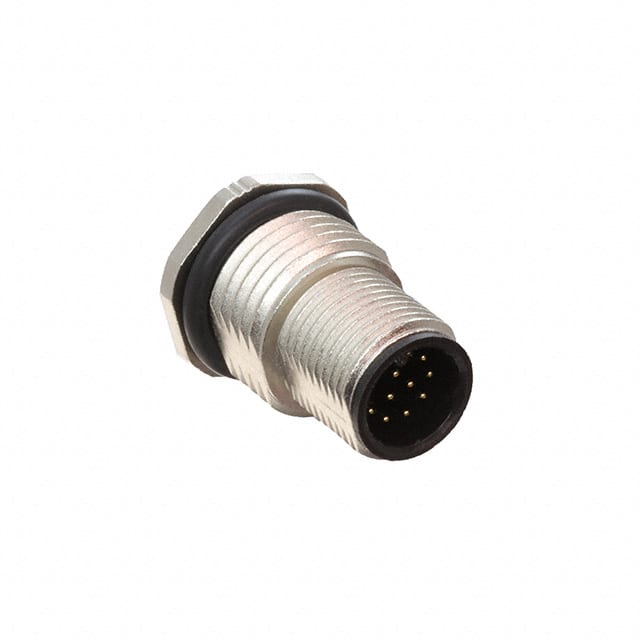 6-2271140-2 M12, MALE PNL, A CODE,12P,PCB TY