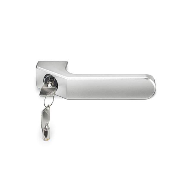 RHFG9-30.006.V L-HANDLE CAM LOCK PNL MNT ZINC