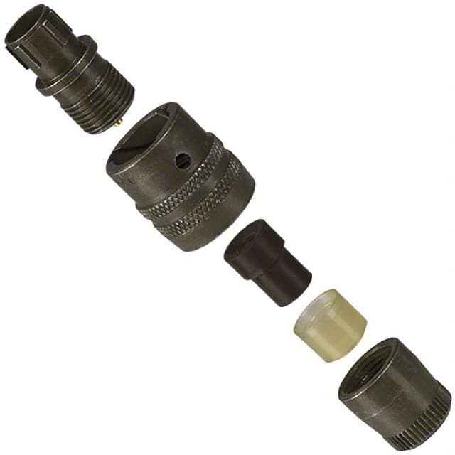 MS3116E8-3P CONN PLUG MALE 3P GOLD SLDR CUP