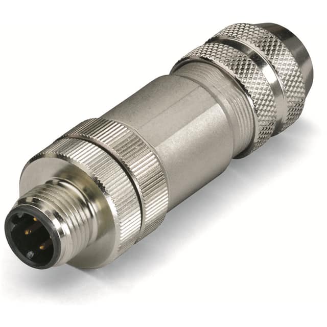 756-9501/060-000 M12 PLUG; D-CODED; STRAIGHT; CON
