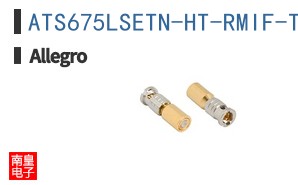 ATS675LSETN-HT-RMIF-T The Allegro Microsystems ATS675LSETN-HT-RMIF-T is a self-calibrating TPO Hall Effect switch. It operates within a 3.3V to 24V range and is designed for through-hole mounting.