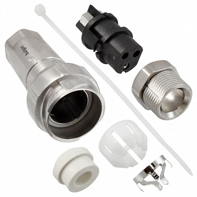 PXM7011/03S/ST/0709/SN CONN RCPT FMALE 3P NICKEL SCREW