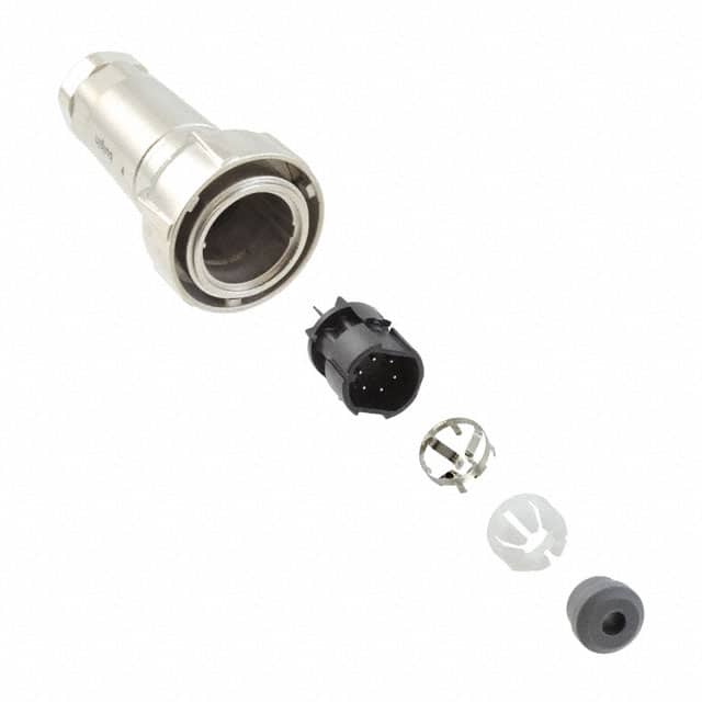 PXM7011/06P/ST/0507/SN CONN RCPT MALE 6POS NICKEL SCREW