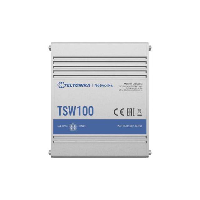 TSW100 UNMANAGED POE+SWITCH 5 LAN PORTS