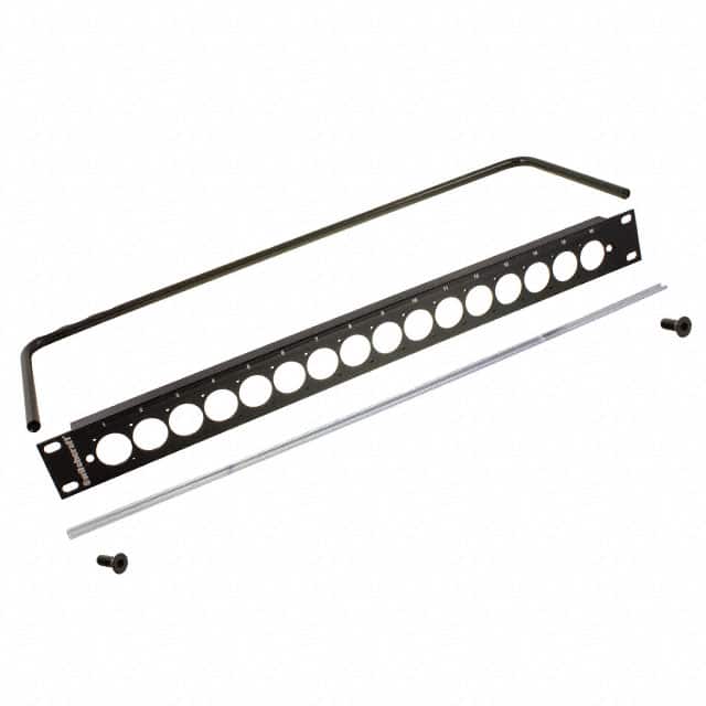 QGPK1B440 CONN PATCHBAY BLANK PANEL 1.75"