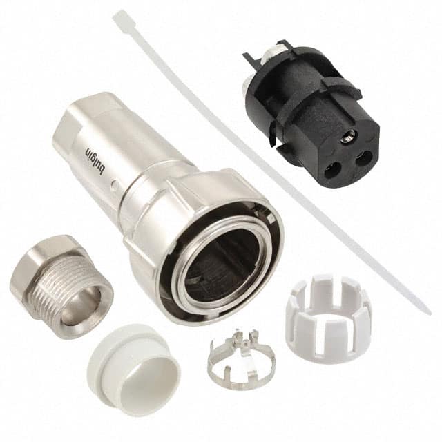 PXM7010/03S/ST/1315/SN CONN PLUG FMALE 3P NICKEL SCREW