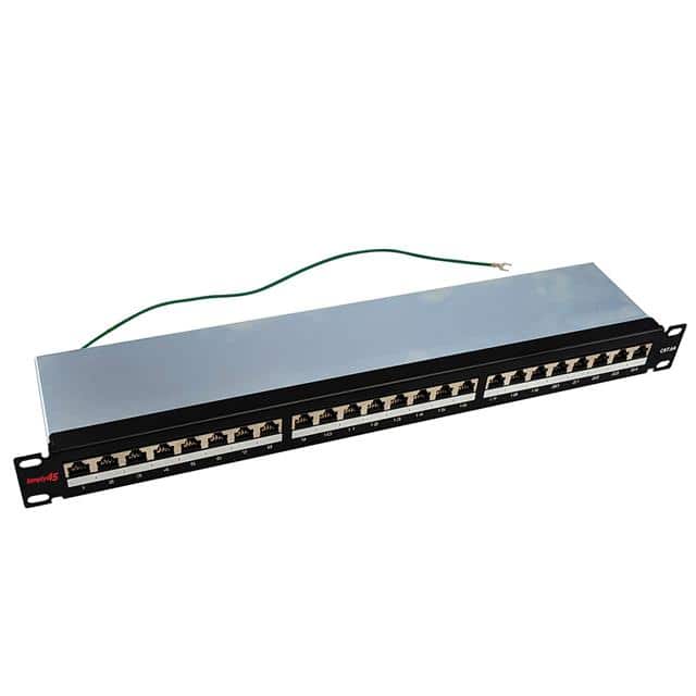S45-2724S 24 PORT CAT6A STP PATCH PANEL, L