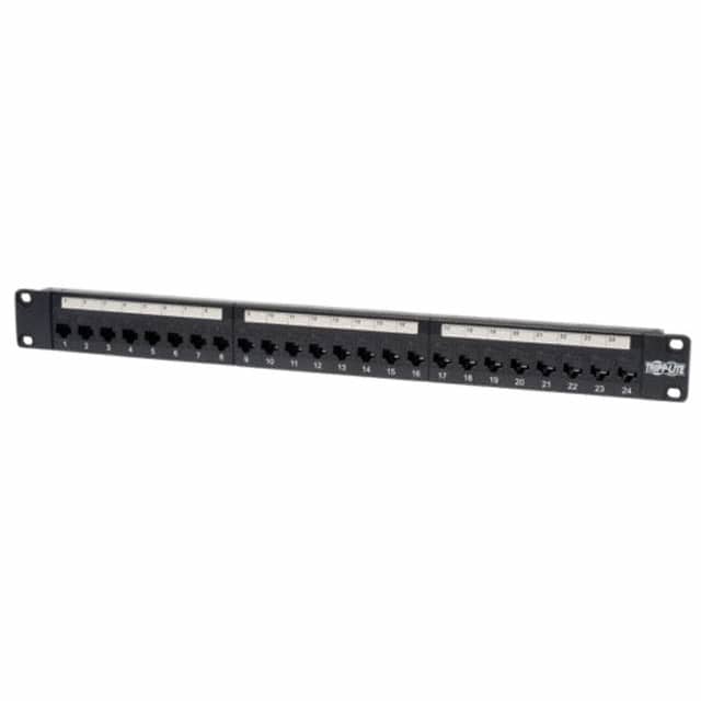 N254-024 PATCH PANEL 568A/B RJ45 1URM TAA