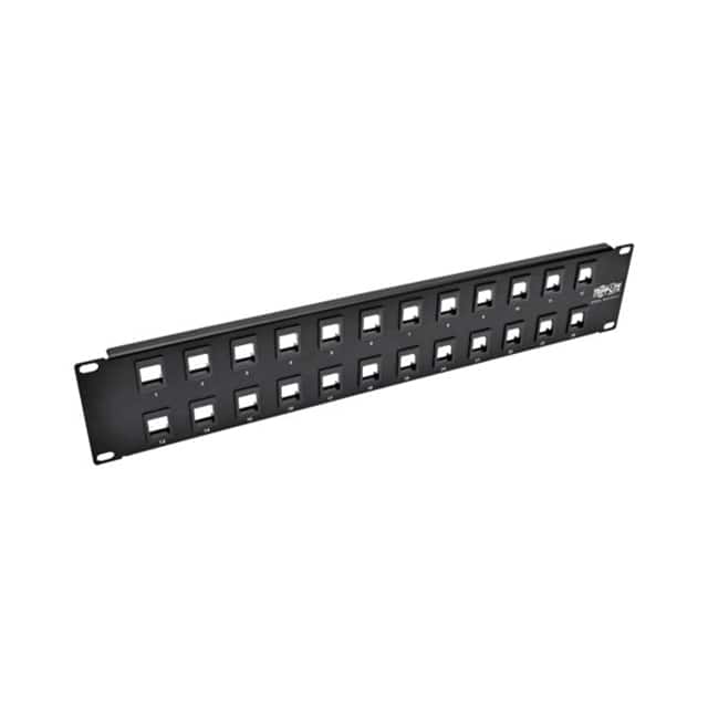 N062-024-KJ 24-PORT 2U RACK-MOUNT BLANK KEYS