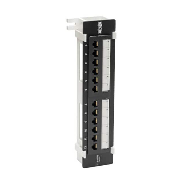 N250-P12 CAT6 WALL-MOUNT 12-PORT PATCH PA