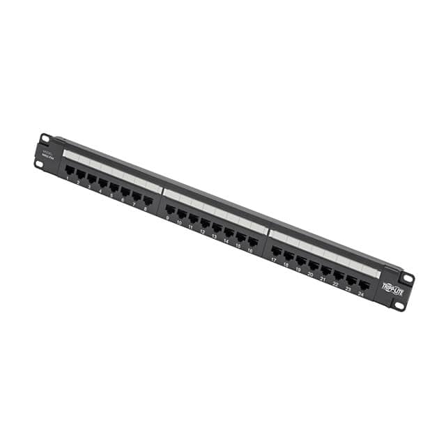 N052-P24 CAT5E 24-PORT PATCH PANEL - POE+