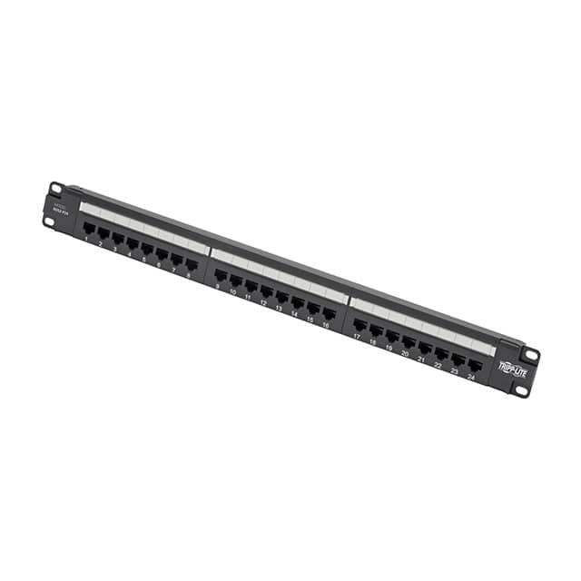 N252-P24 CAT6 24-PORT PATCH PANEL - POE+