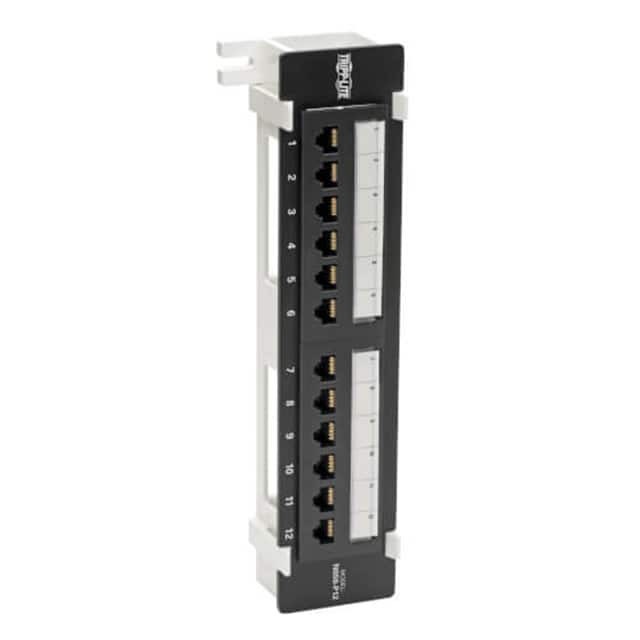 N050-P12 CAT5E WALL-MOUNT 12-PORT PATCH P