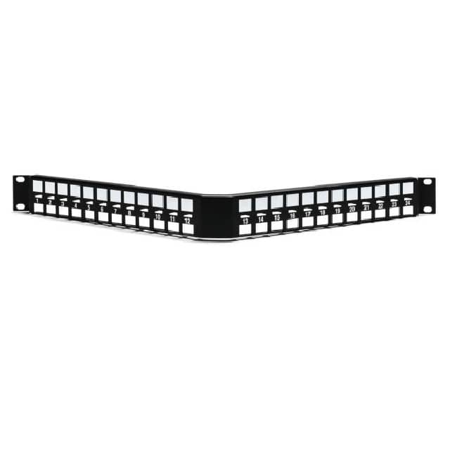 PP24MOD1AU MODULAR PATCH PANEL, ANGLED, 24