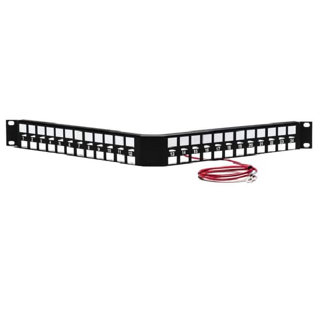 PP24SMOD1AU MODULAR PATCH PANEL, ANGLED, SHI