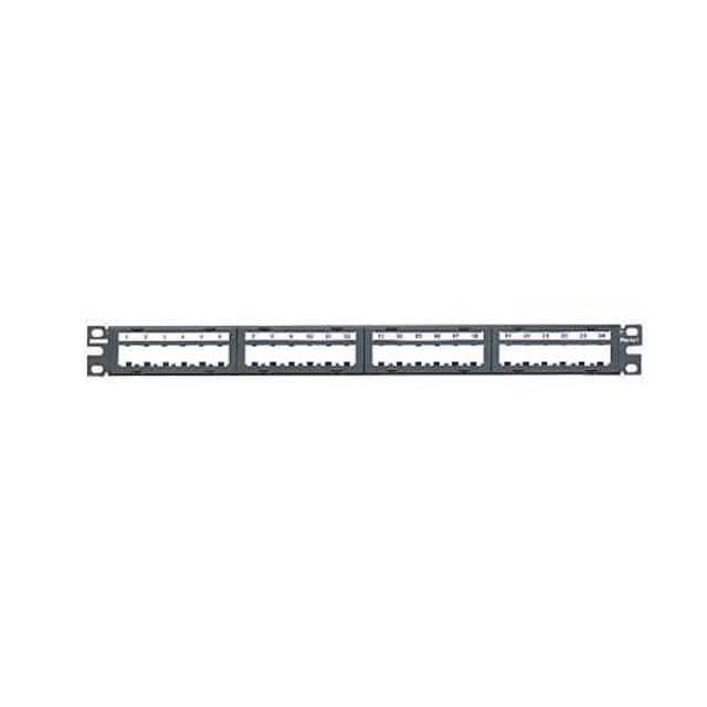 CPPL24M6BLY PATCH PANEL, 24 PORT, MODULAR, 6