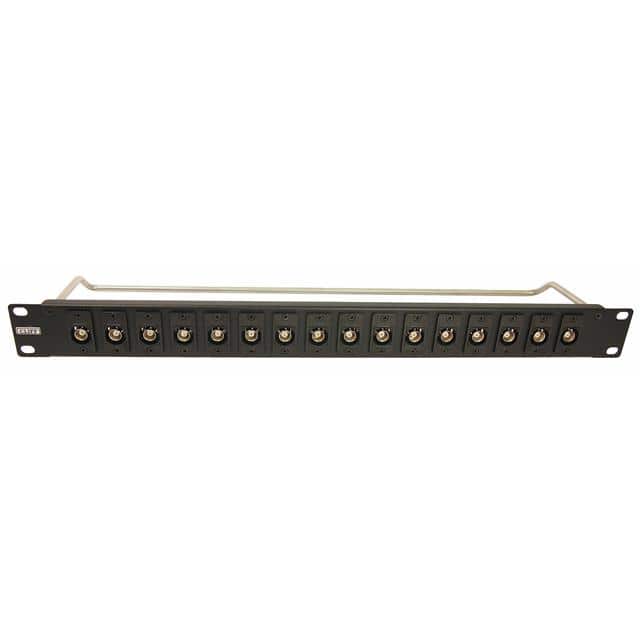CP30189 1U LOADED SLIM PANEL 16 X 75 BNC