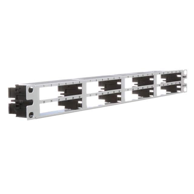 QPP48HDWH QN PATCH PANEL, FLAT, 48 PORT, 1