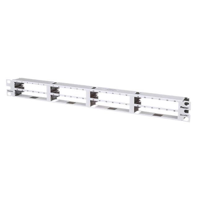 QSP48HDWH QN PATCH PANEL FOR SHIELDED CASS
