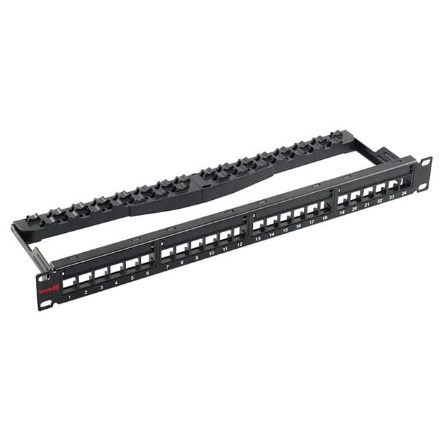 S45-2024U 24 PORT PATCH PANEL, UNLOADED