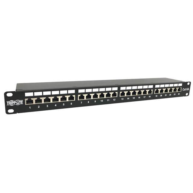 N252-024-6A-SH 24-PORT CAT6A SHIELDED PATCH PAN