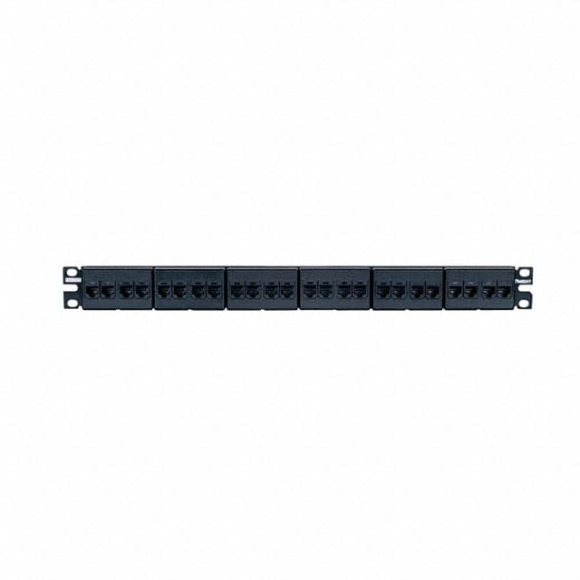 CP246X88BL COUPLER PATCH PANEL, CAT 6A, FLA