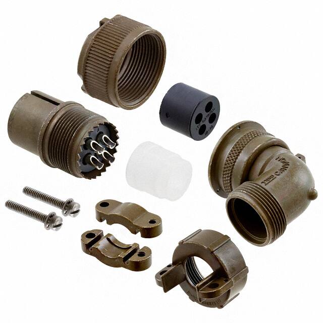 MS3108E18-10S CONN PLUG FMALE 4P SOLDER CUP