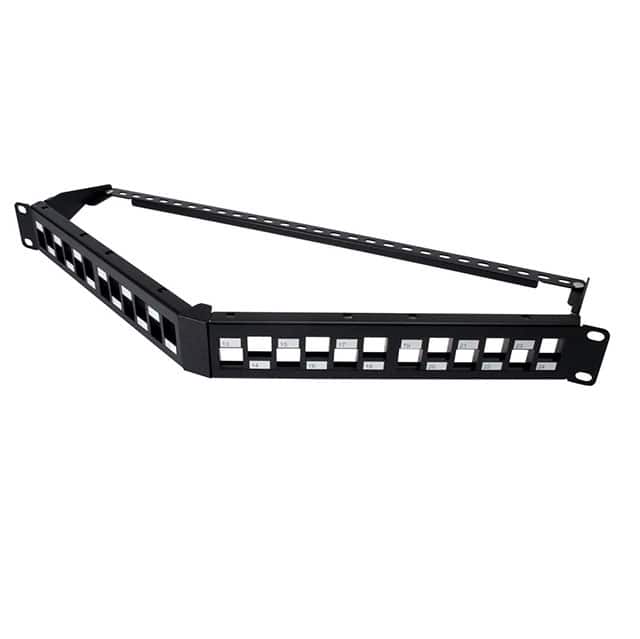 NBP-6224 UNLOADED STAGGERED PATCH PANEL W