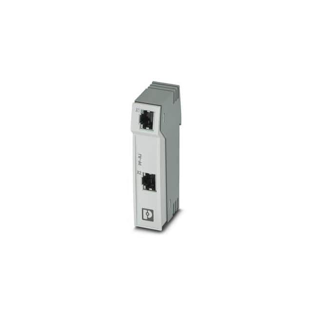 2703015 PATCH PANEL, TWO RJ45 JACKS, 10/
