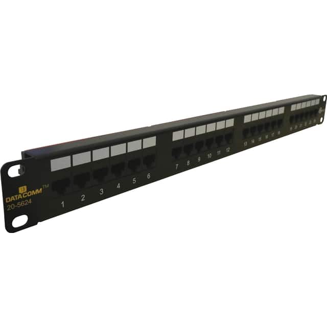 20-5624 CAT 6 UNIVERSAL 24 PORT PATCH PA