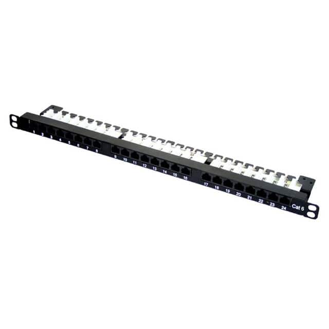 NPP-6124 CAT6 UTP PATCH PANEL  24PORT HIG