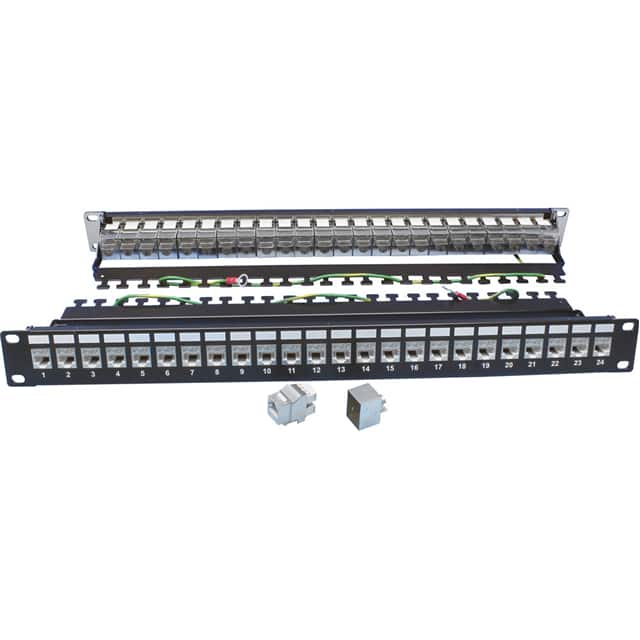 NPP-3324 CAT6A FTP SHIELDED PATCH PANEL W