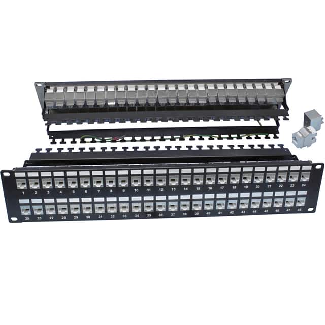 NPP-3348 CAT6A FTP SHIELDED PATCH PANEL W