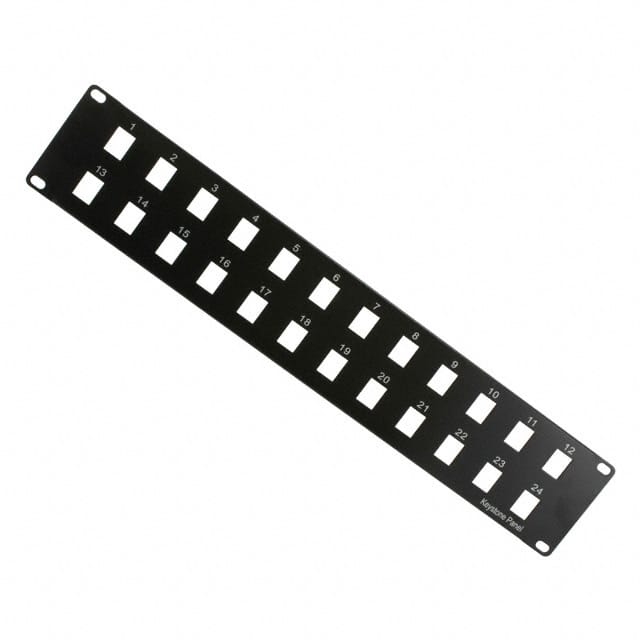A-PAN-24-MOD PATCH PANEL 19" 24PORT BLANK