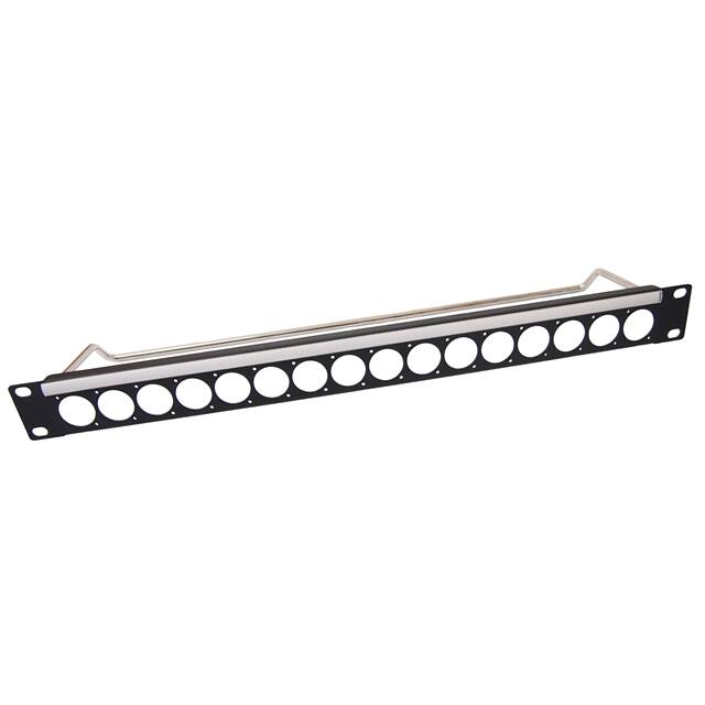 CP30152 1U X 16 PANEL ASSY #4-40 HOLES