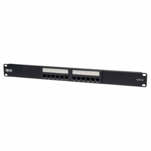 N252-012 PANEL PATCH CAT6 568B 12PORT