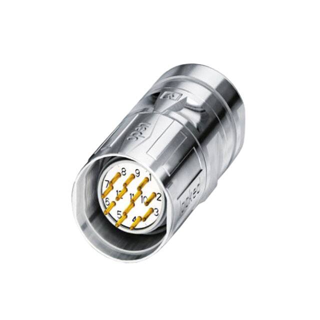 1619509 CONN PLUG MALE 19POS SOLDER CUP