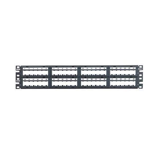 CPPL48M6BLY PATCH PANEL, 48 PORT, MODULAR, 6