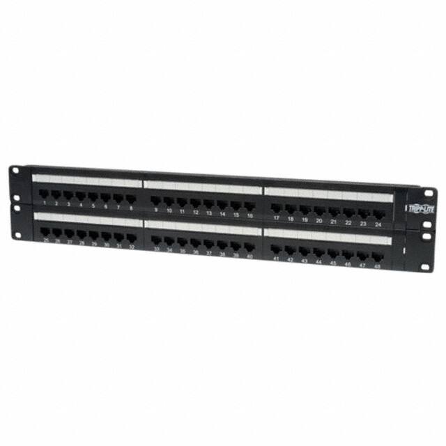 N252-048 PANEL PATCH CAT6 RACK 48 PORT