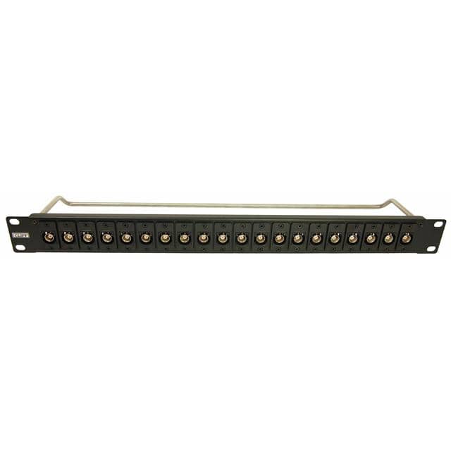 CP30190 1U LOADED SLIM PANEL 20 X 50 BNC