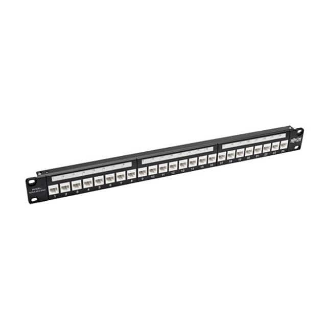 N254-024-6AD 24-PORT CAT6A FEEDTHROUGH PATCH