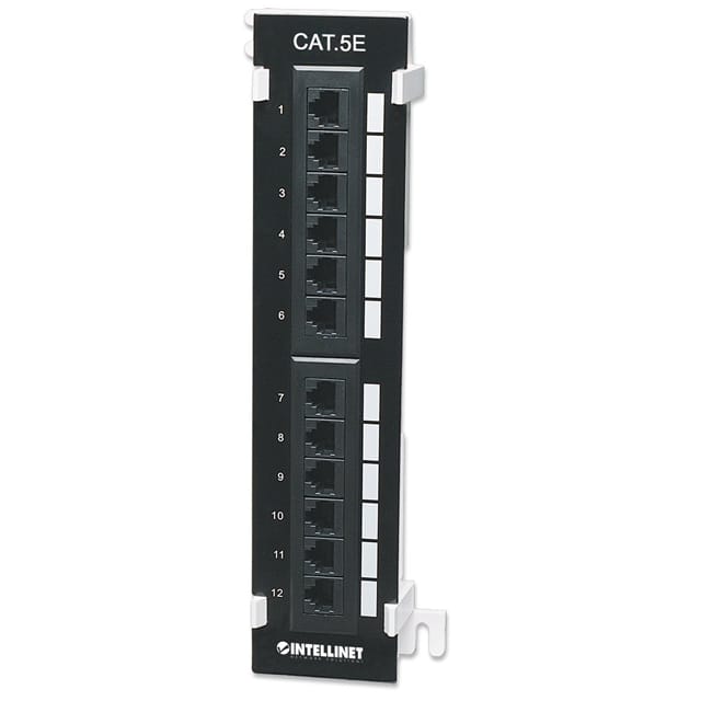 INT 162470 Patch Panel 12 Port Cat5e