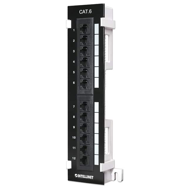 INT 560269 Patch Panel Cat6 12 Port
