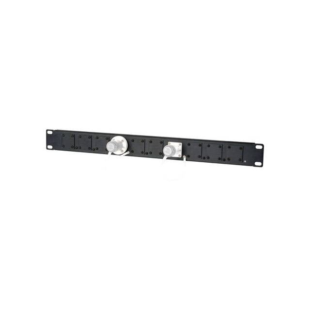 HF-1RU-10X 1RU 10-POS SMPTE FEEDTHRU PANEL