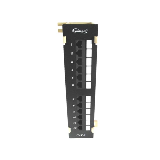 DYN 2013-12DC6E PATCH PANEL CAT6 12 PORT