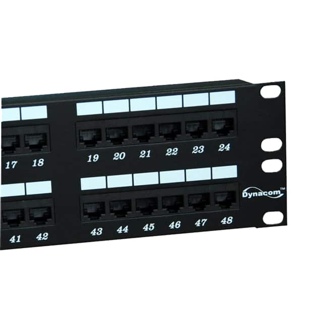 DYN 2013-24C5E PATCH PANEL CAT5E 24 PORT