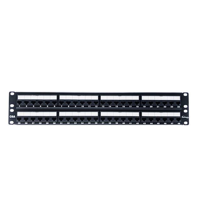 DYN 2012-48C6A PATCH PANEL 48 PORT CAT6A 110