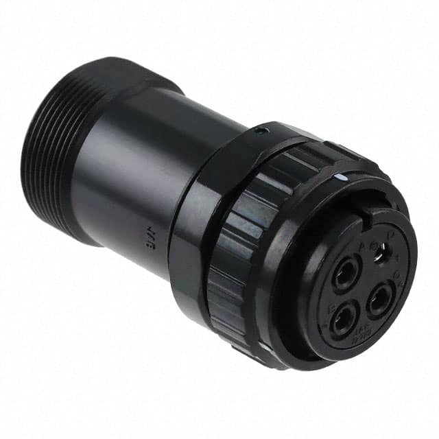 JL10-6A22-22SE-EB1 CONN PLUG FMALE 4P SOLDER CUP